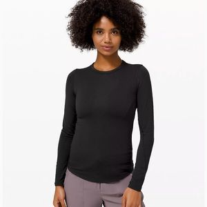Lululemon Hold tight ribbed long sleeve shirt